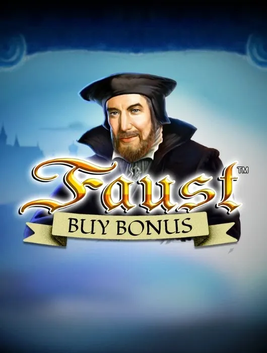 Cover van de slot 'Faust Buy Bonus' met een portret van de beroemde geleerde Faust